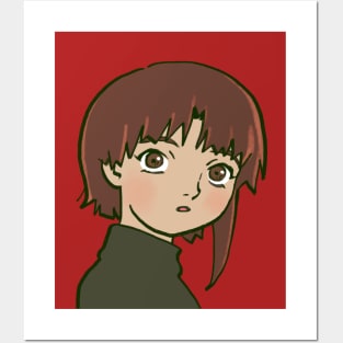 lain iwakura Posters and Art